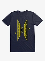 My Sights Spacecraft Navy Blue T-Shirt