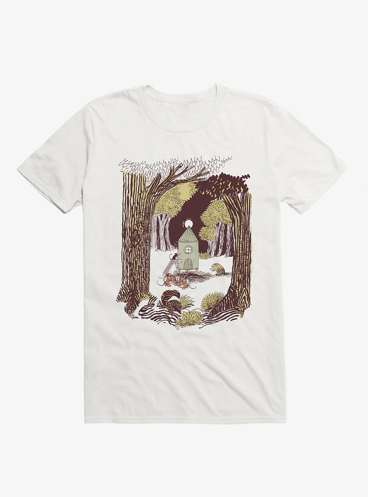 The Clearing Mouse Astronaut White T-Shirt