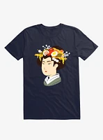 Japanese Delicacy Ramen Navy Blue T-Shirt