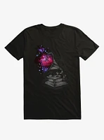 Sound Of Galaxy Gramophone Black T-Shirt