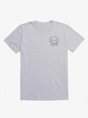 Space Boi Cat Astronaut Sport Grey T-Shirt