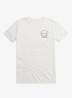 Space Boi Cat Astronaut White T-Shirt