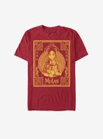 Disney Mulan Live Action Golden Poster T-Shirt