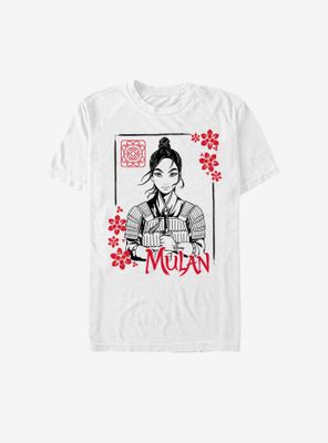 Disney Mulan Live Action Ink Portrait T-Shirt