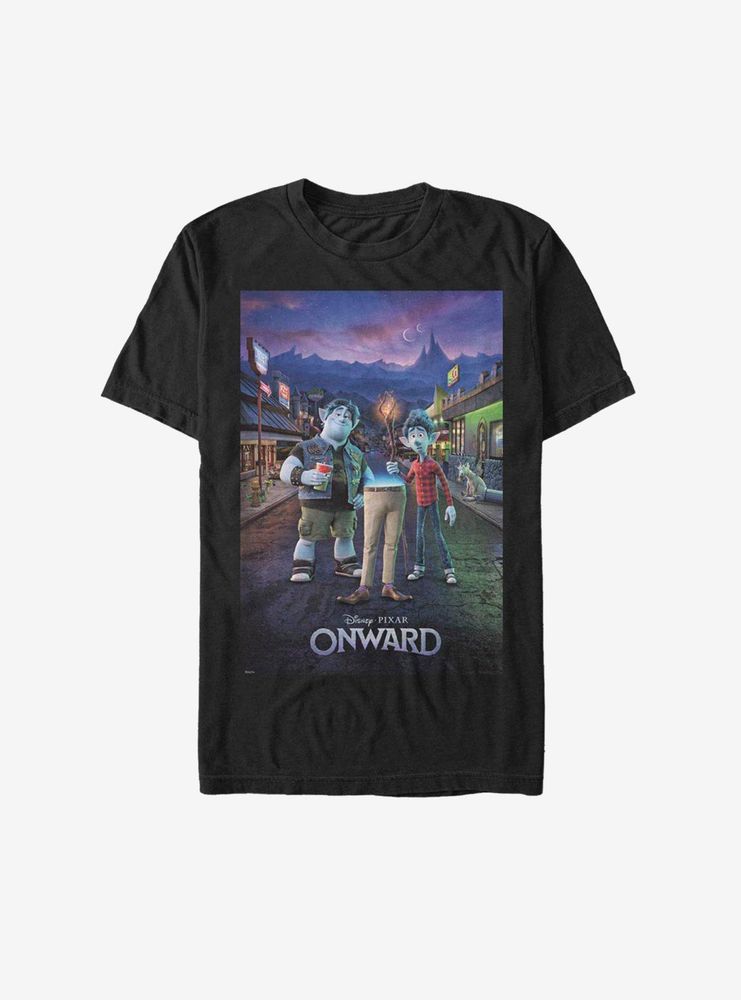 Disney Pixar Onward Dad Poster T-Shirt