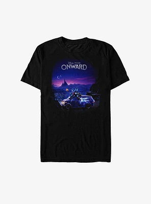 Disney Pixar Onward Poster Knockout T-Shirt