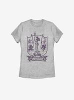 Disney Pixar Onward Adventure Crest Womens T-Shirt