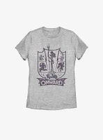 Disney Pixar Onward Adventure Crest Womens T-Shirt