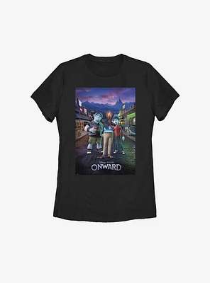 Disney Pixar Onward Dad Poster Womens T-Shirt