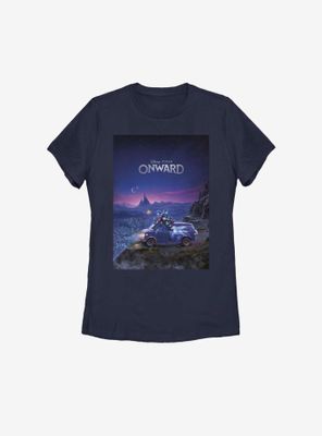 Disney Pixar Onward Poster Womens T-Shirt