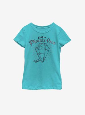 Disney Pixar Onward Phoenix Gem Youth Girls T-Shirt