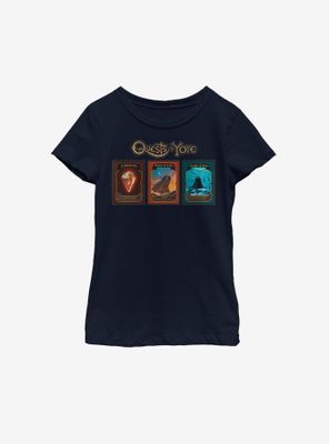 Disney Pixar Onward Quest Cards Youth Girls T-Shirt