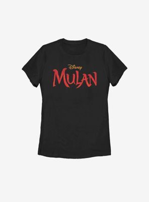 Disney Mulan Live Action Classic Logo Womens T-Shirt