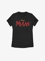 Disney Mulan Live Action Classic Logo Womens T-Shirt