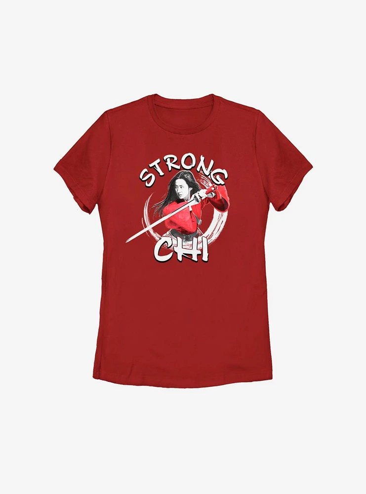 Disney Mulan Live Action Strong Chi Womens T-Shirt