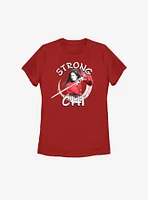 Disney Mulan Live Action Strong Chi Womens T-Shirt