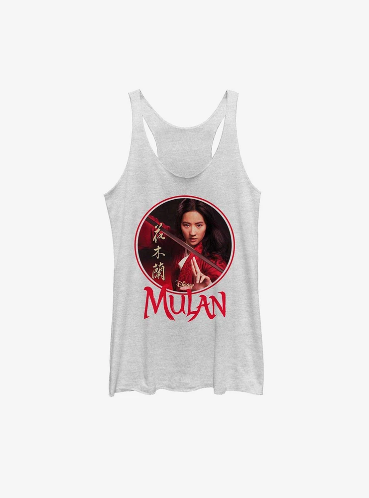 Disney Mulan Live Action Sphere Pose Womens Tank Top