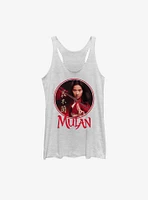 Disney Mulan Live Action Sphere Pose Womens Tank Top