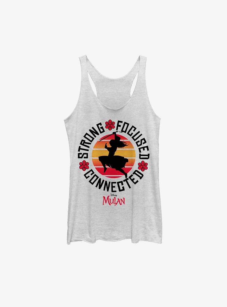 Disney Mulan Live Action Strong Focus Womens Tank Top