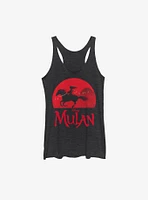 Disney Mulan Live Action Sunset Ride Womens Tank Top