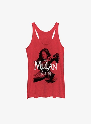 Disney Mulan Live Action Warrior Stance Womens Tank Top