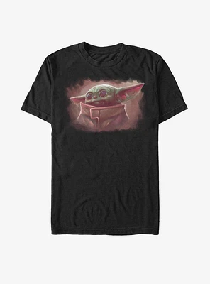 Star Wars The Mandalorian Child Painting T-Shirt