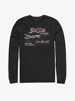 Star Wars The Mandalorian Outland Grid Long-Sleeve T-Shirt