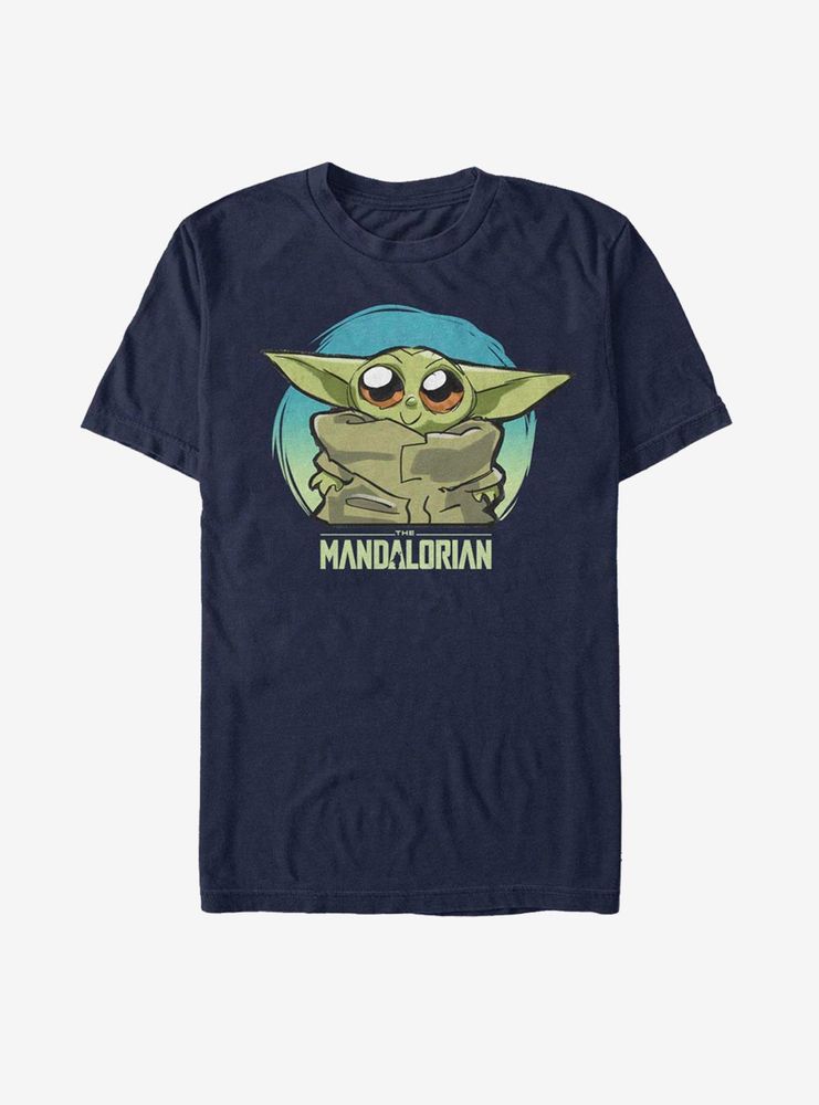 Star Wars The Mandalorian Child Cute Heart T-Shirt
