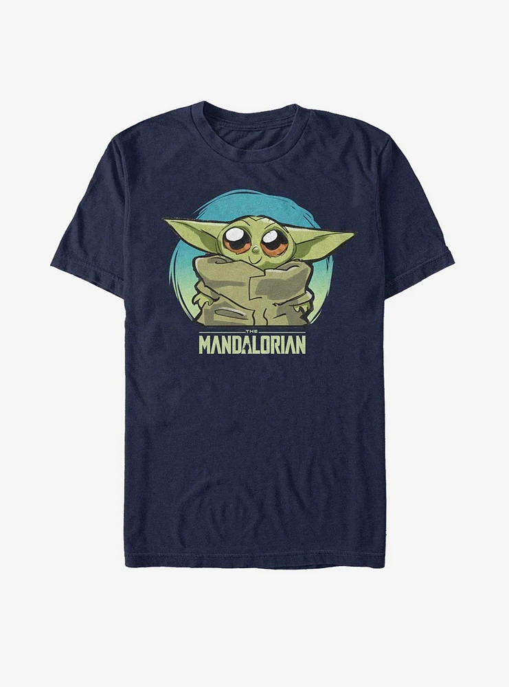 Star Wars The Mandalorian Child Cute Heart T-Shirt