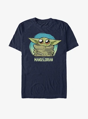 Star Wars The Mandalorian Child Cute Heart T-Shirt