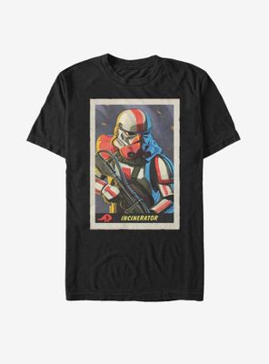 Star Wars The Mandalorian Incinerator Card T-Shirt
