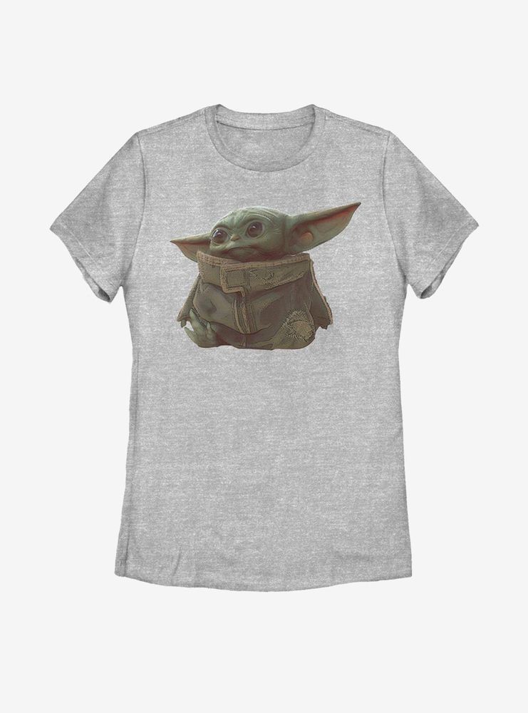 Star Wars The Mandalorian Child Ball Thief Womens T-Shirt