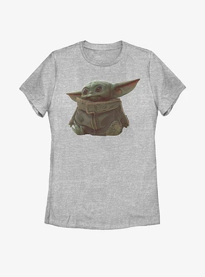 Star Wars The Mandalorian Child Ball Thief Womens T-Shirt