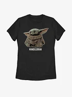 Star Wars The Mandalorian Child Bounty Womens T-Shirt