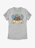 Star Wars The Mandalorian Child Banner Womens T-Shirt
