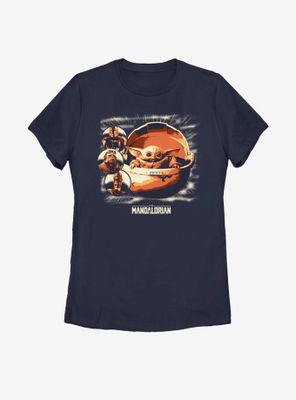 Star Wars The Mandalorian Child Group Womens T-Shirt