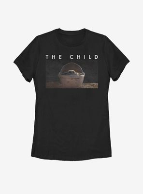 Star Wars The Mandalorian Child Float Womens T-Shirt
