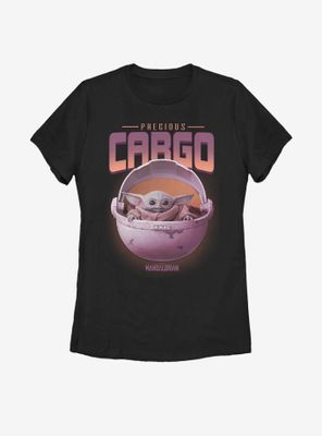 Star Wars The Mandalorian Child Precious Cargo Womens T-Shirt