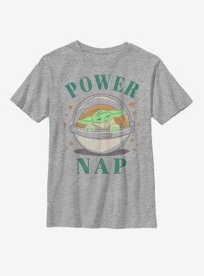 Star Wars The Mandalorian Child Power Nap Youth T-Shirt