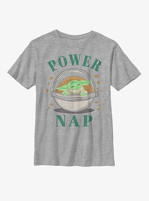 Star Wars The Mandalorian Child Power Nap Youth T-Shirt