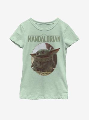 Star Wars The Mandalorian Child Cute Look Youth Girls T-Shirt