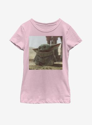 Star Wars The Mandalorian Child Tiny Green Youth Girls T-Shirt