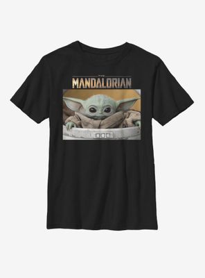 Star Wars The Mandalorian Child Small Box Youth T-Shirt
