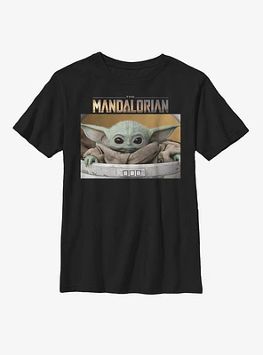 Star Wars The Mandalorian Child Small Box Youth T-Shirt