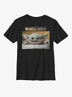 Star Wars The Mandalorian Child Small Box Youth T-Shirt
