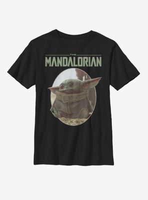 Star Wars The Mandalorian Child Cute Look Youth T-Shirt