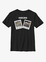 Star Wars The Mandalorian Child Travel Pics Youth T-Shirt