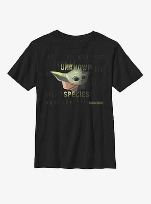 Star Wars The Mandalorian Child Unknown Species Youth T-Shirt