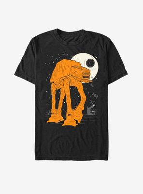 Star Wars AT-AT Full Moon T-Shirt