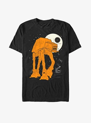 Star Wars AT-AT Full Moon T-Shirt